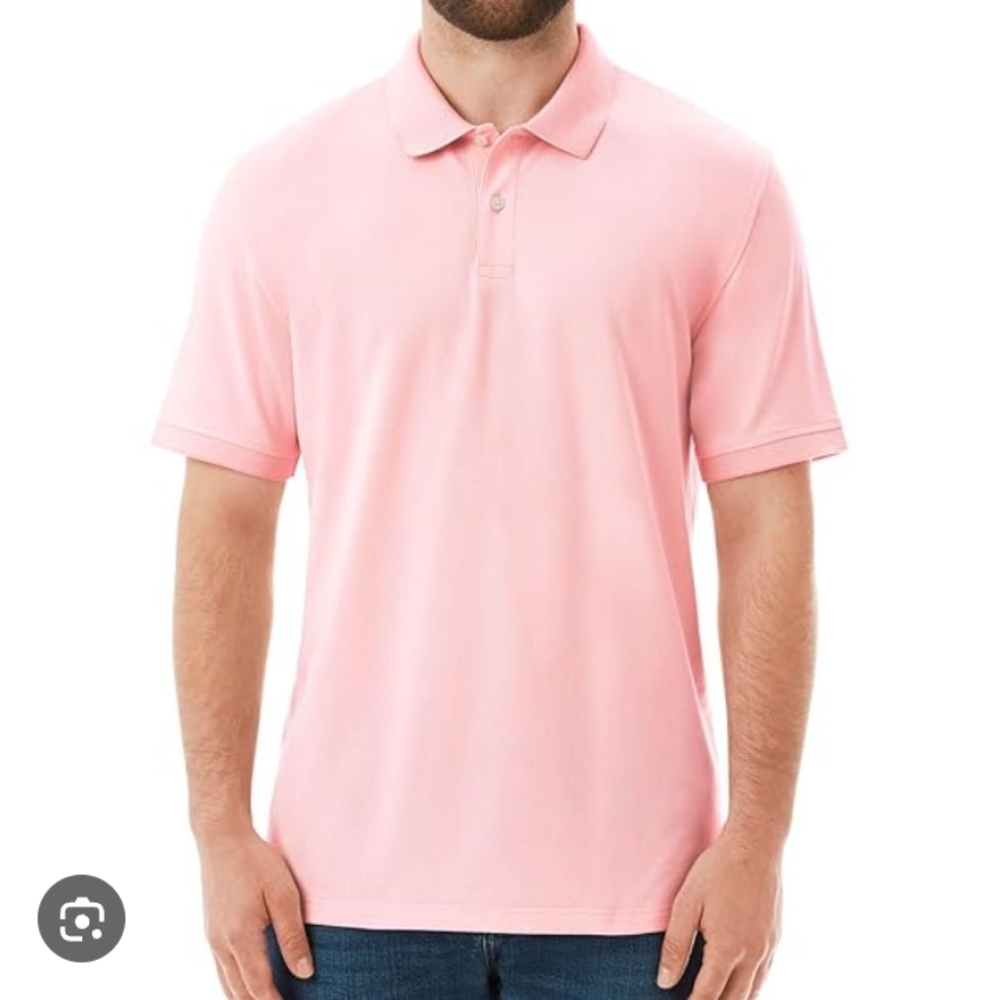 Member's Mark Pink Polo Shirt
